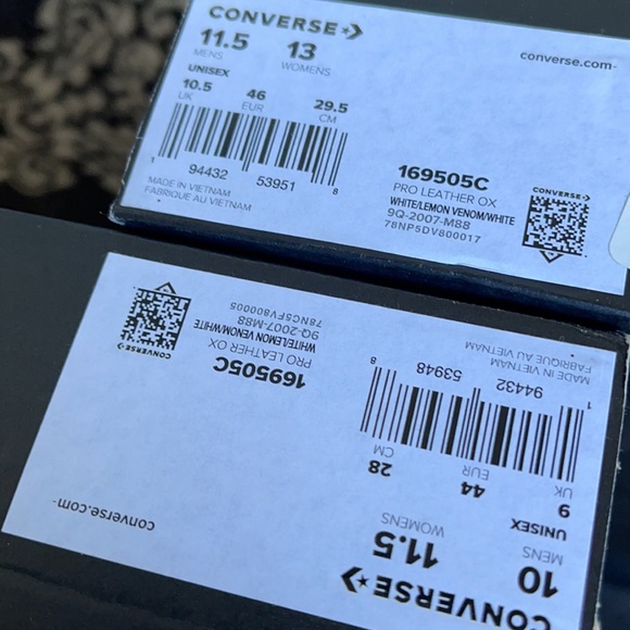 Converse Pro Leather OX White/Lemon Venom/White MEN`S - Picture 16 of 16